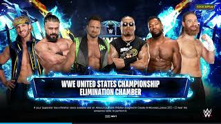 WWE2K24 LA KNIGHT C VS CARMELO HAYES VS ANDRADE VS TRICK WILLIAMS VS LOGAN PAUL VS SAMI ZAYN [upl. by Sarid]