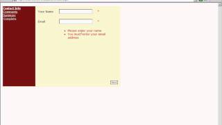 How to Create a Contact Us Page in ASPNET [upl. by Jacqui]