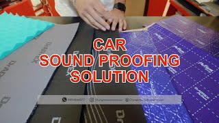 Car Sound Proof Solution by Dr Artex CCS Products  Olympic Car Accessories Tirunelveli [upl. by Anal]