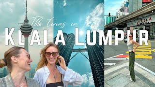 Kuala Lumpur Travel Vlog  Part 1 Petronas Tower Tour Yut Kee Bookxcess Saloma Link Bridge [upl. by Ernaline85]