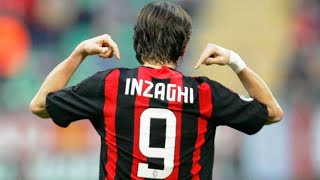 Filippo Inzaghi Super Pippo Best Goals [upl. by Ynnam]