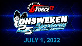 16th Canadian Sprint Car Nationals  Ohsweken Speedway  July 1 2022 [upl. by Tung]