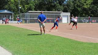 Chester Vs Okawville JH Girls SoftballTrico Tournament9724 Video 3 [upl. by Edris]