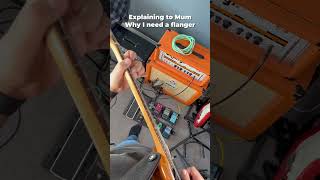 Everyone needs a flanger guitar guitargear guitarlesson guitartab guitarcover guitarist [upl. by Nnylylloh]