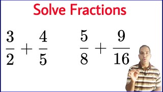 Adding Fractions Class 5  How to Add Fractions  Adding 2 Fractions with Different Denominators [upl. by Arlina]