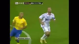 Zinedine Zidane vs Brazil 2006 World Cup [upl. by Balch783]