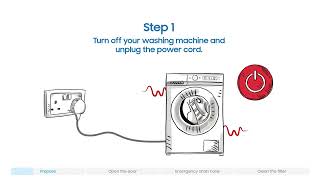 How to Fix a 5C or 5E Error on Samsung Washing Machine [upl. by Anahc]