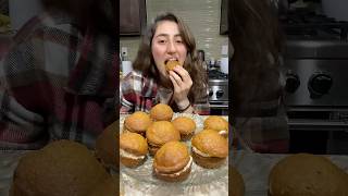 healthy pumpkin whoopie pies healthyrecipe fitfoodie fitnessfoodie [upl. by Yrevi808]