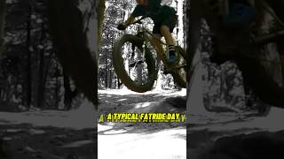 Rocking the fat bike on the MTB trails mtb shorts fatbike [upl. by Curson]