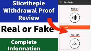 Slicethepie Real or Fake  Payment Proof  Withdrawal Process  Complete Details [upl. by Zane]