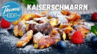 Kaiserschmarrn selber machen  schnell und einfach  Thomas kocht [upl. by Anastassia]