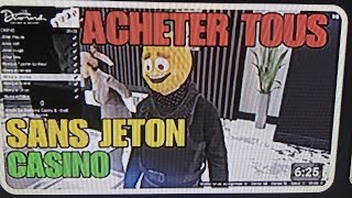 GLITCH ILLIMITÉ ACHETER TOUS LE CASINO SANS JETONS Gta 5 online [upl. by Purcell]