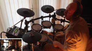 Divinyls  I Touch Myself Roland TD12 Drum Cover [upl. by Danielle]