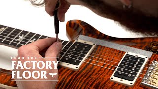 How We Assemble A Guitar  From The Factory Floor  PRS Guitars [upl. by Aiket74]