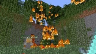 Minecraft Xbox  Kryptic Kingdom  Forest Fire  Part 8 [upl. by Weinstein]