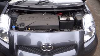 2010 TOYOTA YARIS 13 VVTI VALVEMATIC ENGINE  1NRFE 39623 MILES [upl. by Jake]