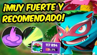 APRENDE A USAR AL RECIENTEMENTE BUFFEADO VENUSAUR ✨ Guía build medallas y gameplay  Pokemon Unite [upl. by Laurella]