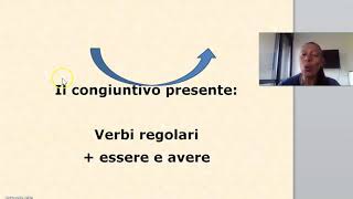 Congiuntivo presente Verbi regolariessere e avere [upl. by Benedikta]