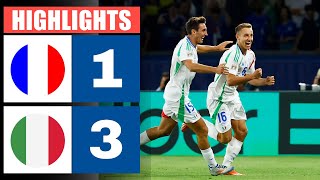 FranciaItalia 1  3  Highlights amp Goals  UEFA Nations League [upl. by Marian]