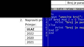 12 QBasic  Naredba MOD [upl. by Krasnoff]