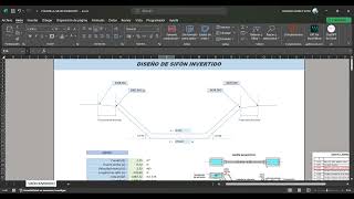 DISEÑO DE SIFÓN INVERTIDO ESTRUCTURAS HIDRAÚLICAS [upl. by Quillon175]