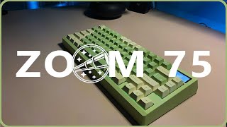 Best Sounding Keyboard  Zoom 75  Milky Green SOUND TEST WS Morandi Switch zoom75 keyboard top [upl. by Revolc]