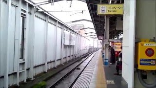 ＪＲ駅歩き 茶屋町駅前 ～ ホーム [upl. by Ocker32]