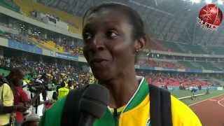 Interview  Joelle Mbumi Nkuindjin Cameroon  Brazzaville 2015 [upl. by Romilly]