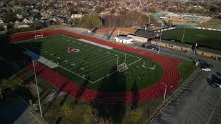 OWASSO RAMS OKLAHOMA HIGHSCHOOL TRACK AERIAL DRONE VIDEO [upl. by Adnohsek]