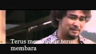 Awie cinta kristal with lyrics [upl. by Hirsh]