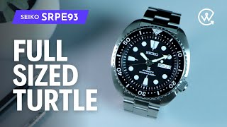 Seiko SRPE93  A Turtle Thats Big In Size And Value [upl. by Inasah]