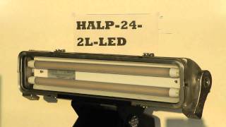 HALP242LLED Class I Division 2 LED Light  2 foot 2 lamp  Corrosion Resistant Saltwater [upl. by Magnolia]