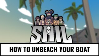 How to Unbeach Your Boat SAIL VR [upl. by Ashbey]