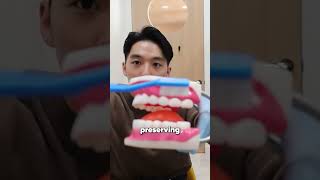 CORRECT TECHNIQUE to brush amp minimize GUM RECESSION Pediatric Dentist [upl. by Eendyc]