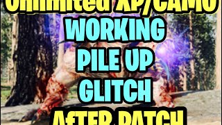 BO6 ZOMBIES BEST WORKING UNLIMITED XPCAMP PILE UP GLITCH Black ops 6 Zombies [upl. by Idisahc]