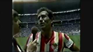 FINAL CHIVAS 30 CRUZ AZUL 1987 CAMPEON CHIVAS [upl. by Nart]