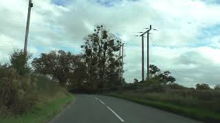 Driving On The B4204 From Martley To Worcester Worcestershire England 23rd October 2024 [upl. by Ttesil]