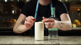 How to make a Ramos Fizz with Haymans Old Tom Gin [upl. by Rohclem]