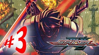 Strider  Parte 3 Chefões Gelo Malandro e Laranja Psicodélico  Playstation 4  Playthrough [upl. by Aleina]