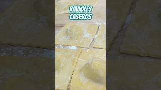 Ravioles Gourmet en Casa Calabaza Queso Azul y Nuez 💫✨ caseros [upl. by Romain867]