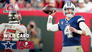 Dallas Cowboys vs Tampa Bay Buccaneers  2022 Super Wild Card Weekend Game Highlights [upl. by Morrie211]