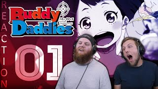 SOS Bros React  Buddy Daddies Episode 1  Piece of Cake [upl. by Enilhtak]