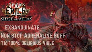 Path Of Exile 318  Adrenaline Exsanguinate Build  Champion Duelist  PoE 318 [upl. by Hanyaz]