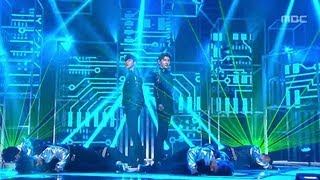 TVXQ  Humanoids 동방신기  휴머노이드 Music Core 20121215 [upl. by Fujio]