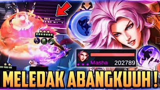 COMBO MASHA ASTRO YUKI 3  BLAZING BLADE ❗ META OP MAGIC CHESS TERBARU 2024 [upl. by Attelahs]