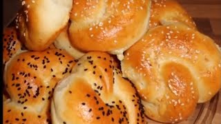 Acma  türkische weiche Brötchen mit und ohne Füllung  Sallys Welt [upl. by Ahsiken53]