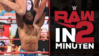 WWE RAW in 2 Minuten  Hoch die Hände Schock am Ende  240521 [upl. by Asi]