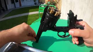 The Webley Mk VI revolver Airsoft CO2 [upl. by Eckmann]