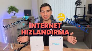 Modem HACK ile İnternet Hızlandırma  Türk Telekom Magnet ve Turkcell Superbox [upl. by Crean]