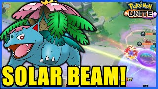 SOLAR BEAM Is So UNDERRATED BEST SNIPER Move In The GAME  Pokemon Unite [upl. by Capps]